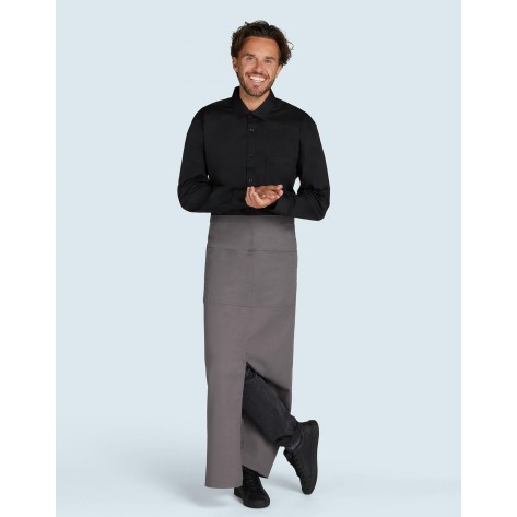 SG Accessories - BISTRO (Ex JASSZ Bistro) BERLIN Long Bistro Apron with Vent and Pocket