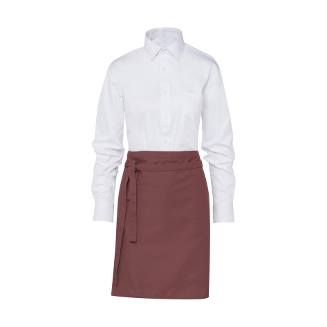 SG Accessories - BISTRO (Ex JASSZ Bistro) BRUSSELS Short Bistro Apron - Brown - ONE SIZE