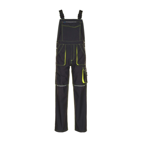 PLANAM Basalt Neon Latzhose