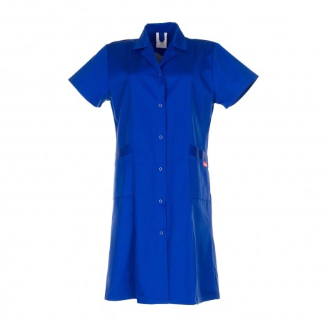Planam Damen Mantel MG 1/4 Arm kornblau 46 (Retoure-Ware)