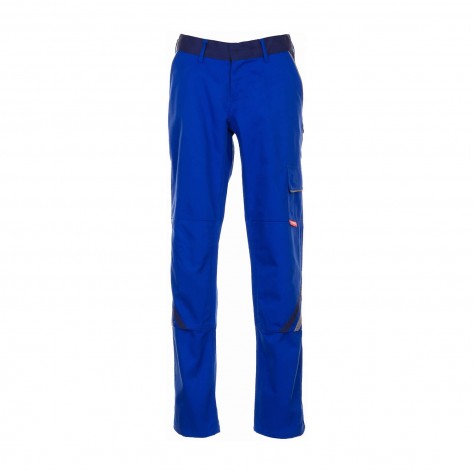 Planam Highline Damen Bundhose rot/schiefer 48 (Retoure-Ware)