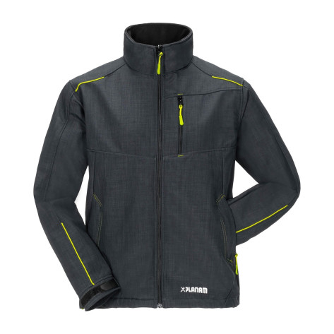 Planam Outdoor Neon Softshelljacke