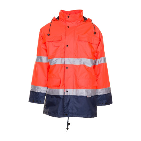 Planam Warnschutz Parka orange/marine