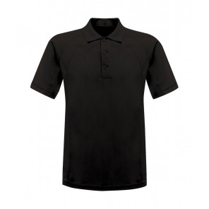 Regatta Professional Coolweave Wicking Polo - Black - XS