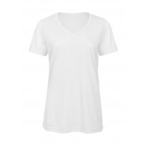 B&C V Triblend/women T-Shirt - White - XS
