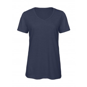 B&C V Triblend/women T-Shirt - Heather Navy - XL