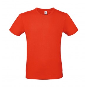 B&C #E150 T-Shirt - Fire Red - XS
