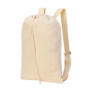 Shugon Sheffield Cotton Drawstring Backpack - Natural Washed - OneSize
