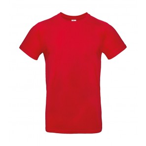 B&C #E190 T-Shirt - Red - 3XL