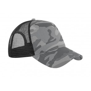 Beechfield Camo Snapback Trucker - Arctic Camo - OneSize