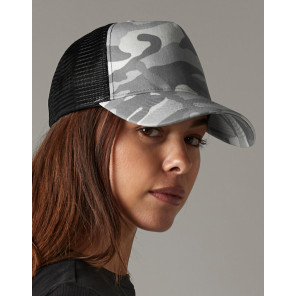 Beechfield Camo Snapback Trucker
