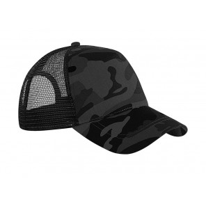 Beechfield Camo Snapback Trucker - Midnight Camo - OneSize