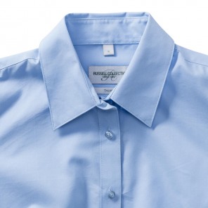 Russell Collection Ladies' LS Tailored Coolmax® Shirt