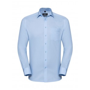 Russell Collection Men's LS Tailored Coolmax® Shirt