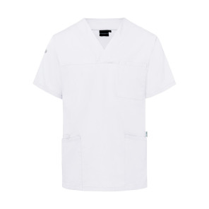 Karlowsky Men's Slip-on Tunic Essential Short Sl. - White - S
