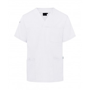 Karlowsky Men's Slip-on Tunic Essential Short Sl. - White - 3XL