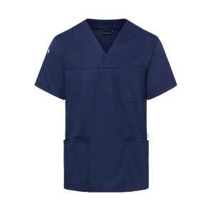 Karlowsky Men's Slip-on Tunic Essential Short Sl. - Navy Blue - S