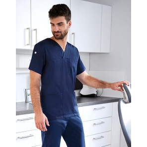 Karlowsky Men's Slip-on Tunic Essential Short Sl.