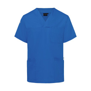 Karlowsky Men's Slip-on Tunic Essential Short Sl. - Blue - S