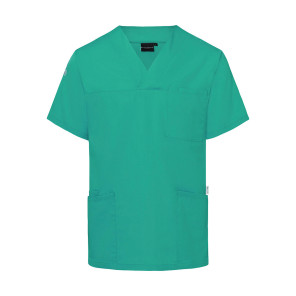 Karlowsky Men's Slip-on Tunic Essential Short Sl. - Green - S