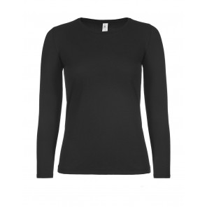 B&C #E150 LSL /women - Black - L