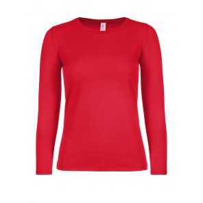 B&C #E150 LSL /women - Red - L