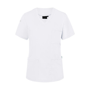 Karlowsky Ladies' Slip-on Tunic Essential Short Sl. - White - L