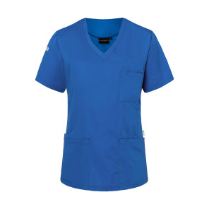 Karlowsky Ladies' Slip-on Tunic Essential Short Sl. - Royal Blue - L