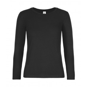 B&C #E190 LSL /women - Black - L