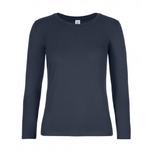 B&C #E190 LSL /women - Navy - L
