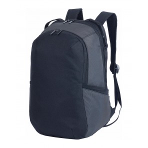 Shugon Kyiv Fine Backpack - Black/Dark Grey - OneSize