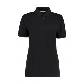 Kustom Kit Ladies' Classic Fit Polo Superwash® 60º - Black - S