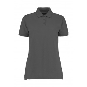 Kustom Kit Ladies' Classic Fit Polo Superwash® 60º - Charcoal - 2XS
