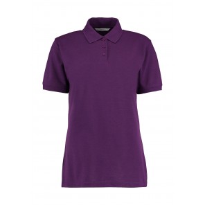 Kustom Kit Ladies' Classic Fit Polo Superwash® 60º - Dark Purple - S