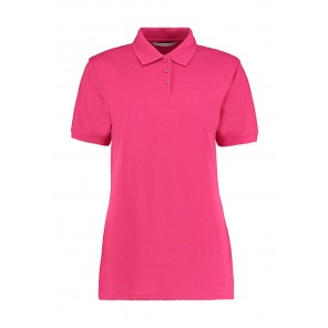 Kustom Kit Ladies' Classic Fit Polo Superwash® 60º - Raspberry - 2XS