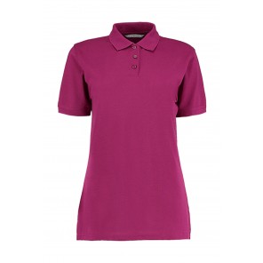 Kustom Kit Ladies' Classic Fit Polo Superwash® 60º - Magenta - 2XS