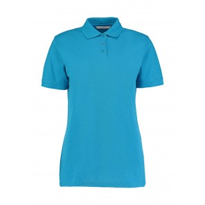 Kustom Kit Ladies' Classic Fit Polo Superwash® 60º - Turquoise - L