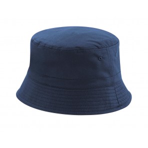 Beechfield Reversible Bucket Hat - French Navy/White - L/XL