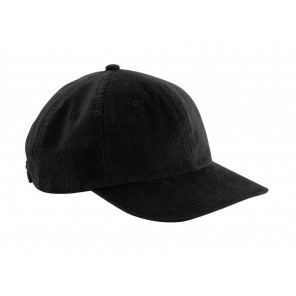 Beechfield Heritage Cord Cap - Black - OneSize