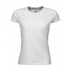 Tee Jays COOLdry Ladies' Tee - White - M