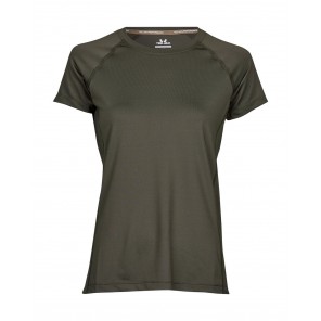 Tee Jays COOLdry Ladies' Tee - Deep Green - XL