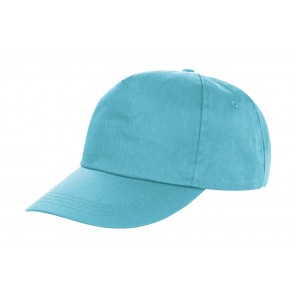 Result Headwear Houston 5-Panel Printers Cap - Aqua - OneSize