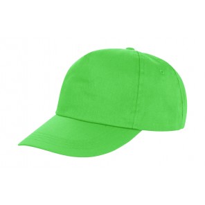 Result Headwear Houston 5-Panel Printers Cap - Lime - OneSize