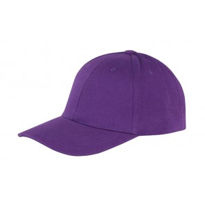Result Headwear Memphis 6-Panel Low Profile Cap - Purple - OneSize