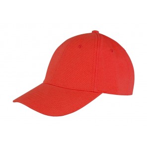 Result Headwear Memphis 6-Panel Low Profile Cap - Red - OneSize