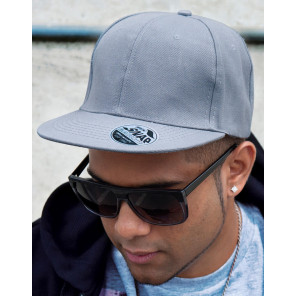Result Headwear Bronx Original Flat Peak Snap Back Cap