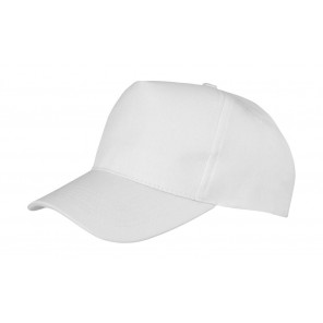 Result Headwear Junior Boston Printers Cap - White - OneSize