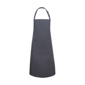 Karlowsky Oversize Bib Apron with Buckle and Pocket - Anthracite - OneSize