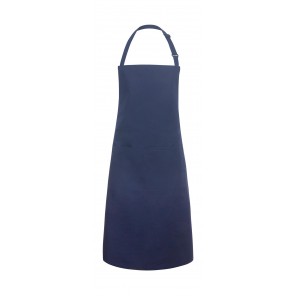 Karlowsky Oversize Bib Apron with Buckle and Pocket - Navy - OneSize