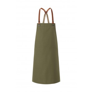 Karlowsky Bib Apron Green-Generation - Moss Green - OneSize